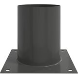 Okrugli sidrište u zemlji 4 pcs Antracit 18 x 18 x 15 cm Metal | shoptok.hr