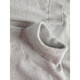 Reserved - Pamučna dolčevita - light grey | shoptok.hr