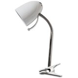 Aigostar Stona lampa sa stezaljkom 1xE27/11W/230V bela/hrom | Eponuda.com