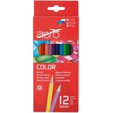  Drvene bojice Aero color, 12 kom u kartonskom pakiranju | Shoptok.si