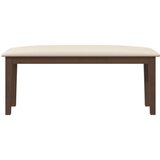 vidaXL klop 110 cm rjava masivni les guma Cene