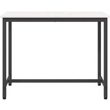  Stol Bijelo 100 x 50 x 77 cm Inženjerska drva i čelik | shoptok.hr