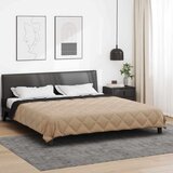 Puni Polna celoletna prevleka Črna in taupe 200 x 200 cm Mikrovlakna, (5000147142) | Shoptok.si