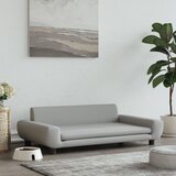 vidaXL Pasja postelja svetlo siva 100x54x33 cm žamet Cene