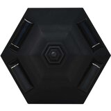 vidaXL Vrtne solarne svjetiljke 6 kom LED crne | shoptok.hr