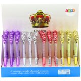 Crown Ballpoint Pen Diamonds Blue Refill 0.7mm Mix | shoptok.hr