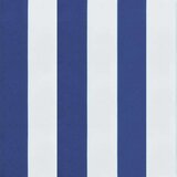  Jastuci za stolice 6 kom plavo-bijele pruge 50x50x7 cm tkanina | shoptok.hr