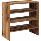 Maison Chic Regal za čevlje - Polica za čevlje 2 kosa zložljiva starinski les 60x30x30,5 cm, (21776146) Cene