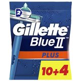 Gillette Blue II Plus britvica za jednokratnu uporabu za muškarce 14 kom | shoptok.hr