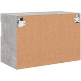 vidaXL TV ormarić s LED svjetlima siva boja betona 60x30x40 cm | shoptok.hr