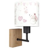 Brilagi Zidna lampa BOBO WOOD 1xE27/25W/230V hrast/crna/krem/zečići Cene