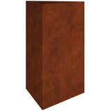  Vrtna posuda za sadnju 50 x 43 x 75 cm od čelika COR-TEN | shoptok.hr