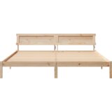  Krevetna konstrukcija Smeđa 180 cm x 200 cm Masivna borovina | shoptok.hr