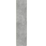  Visoka komoda boja betona 70x42,5x185 cm od konstruiranog drva | shoptok.hr
