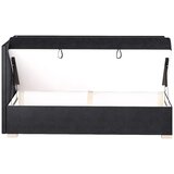 Ghado Tamno plavi kutni dječji krevet s prostorom za odlaganje s madracem 90x200 cm Flexi - | shoptok.hr