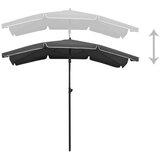  Vrtni suncobran sa stupom 200 x 130 cm antracit | shoptok.hr