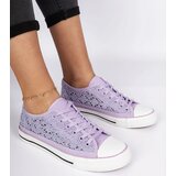 Gemre Purple women's lace-up sneakers Saha | Shoptok.si