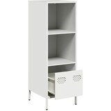  Visoka komoda bijela 35x39x103,5 cm od čelika | Eponuda.com
