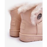 Big Star Children's Snow Boots Padded with Fur Beige | ePonuda.com
