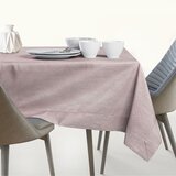 AmeliaHome traka za stol Vesta s man&amp;scaron;etom 40x300 cm, puderasto roza Slike