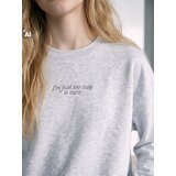 Sinsay Crewneck trenirka s printom | shoptok.hr