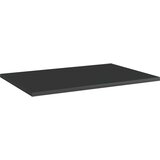 Police za knjige 8 kom visoki sjaj crne 60x40x1,5 cm iverica | Shoptok.si