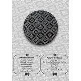 Lessentiel Maison Barcode tepih za kupatilo, 120 cm, crno-bijeli | Eponuda.ba