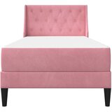  Okvir kreveta s madracem Ružičasta 80 x 200 cm Baršun | shoptok.hr