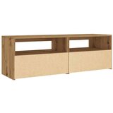 vidaXL TV ormarić LED boja hrasta 120x35x40 cm konstruirano drvo | shoptok.hr