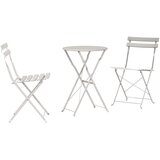 vidaXL Bistro set od 3 dijela, bež, čelik | shoptok.hr