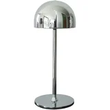 led stolna lampa s daljinskim upravljačem u srebrnoj boji s metalnim sjenilom (visina 30 cm) tim –