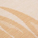  Vanjski tepih ravnog tkanja 140 x 200 cm s uzorkom lišća | shoptok.hr