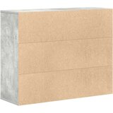  Komoda siva boja betona 88 x 30 x 70 cm od konstruiranog drva | shoptok.hr