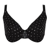 Trendyol Curve Black Polka Dot Mesh Bra | Shoptok.si