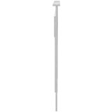 vidaXL Vzglavje z vzglavjem Betonsko siva 140 cm Konstruiran les | Shoptok.si