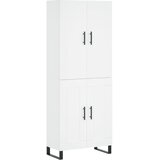  Visoka komoda bijela 69,5x34x180 cm konstruirano drvo | shoptok.hr