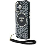 Guess OVITEK ZA IPHONE 16 ZA MAGSAFE LEOPARDI TRIKOTNIK S PROZORNIM PAŠKOM, (5000012237) | Shoptok.si