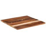  Četvrtasta stolna ploča 70x70 cm 25 - 27 mm od obnovljenog drva | shoptok.hr