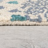 Flair Rugs Modro-bež ročno tkana volnena preproga 200x290 cm Eloise Patchwork – | Shoptok.si