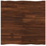  Pravokutni stolni vrh 90 x 90 x 3 cm Četvrtasti - Tamno smeđa 90 x 90 x 3 5 cm Živi rub 2 strane | shoptok.hr