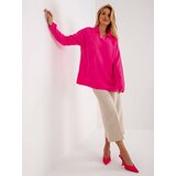 RUE PARIS Sweater-LC-SW-2261.00P-fluo pink | Shoptok.si