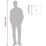  Upravljački ormar Siva 32 x 13 x 33 cm ABS plastika | shoptok.hr