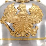  Antikna replika njemačko-pruske kacige za LARP srebrna čelična | Eponuda.com