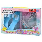 Ozzo Princess Dreamland, set za ulepšavanje, papuče i ogrlica,plava | Eponuda.com