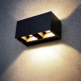  Brilagi - LED spoljašnje zidno svetlo DOUBLE CUBE LED/12W/230V crna IP65 | Eponuda.com