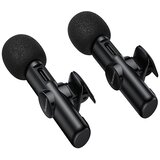 Bežični mikrofon Lightning Borofone Winner Lavalier crni - 2 komada | shoptok.hr