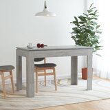 vidaXL Blagovaonski stol siva boja betona 120 x 60 x 76 cm od iverice Cijene