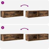 vidaXL TV ormarić boja dimljenog hrasta 100x31x25,5 cm | shoptok.hr