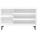 Ormarić za cipele sjajni bijeli 102x36x60 cm konstruirano drvo | shoptok.hr