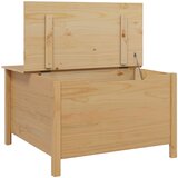  Kava Stol s ladicama HILL Medeno smeđa 79.5 x 79.5 x 49 cm | shoptok.hr